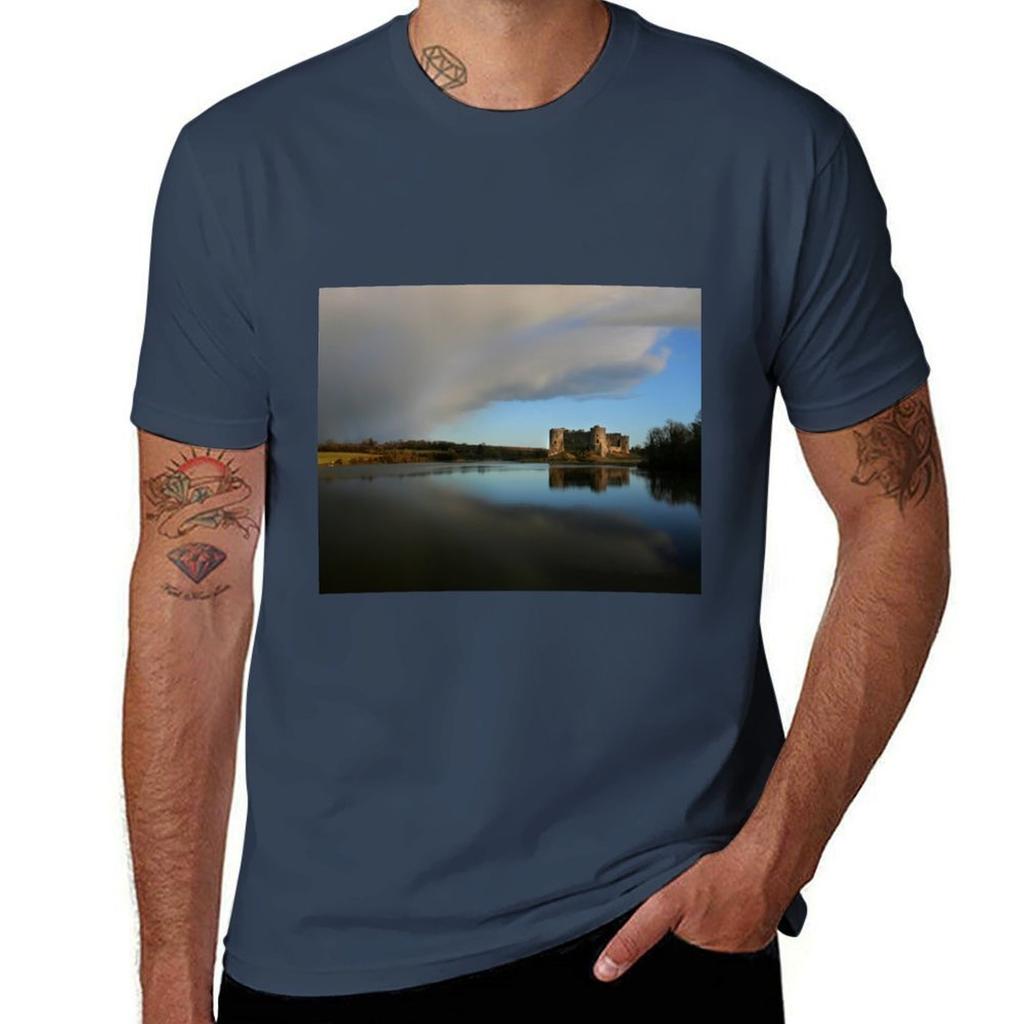 Carew Castle Tshirt Casual All Match Short Sleeve Tshirt