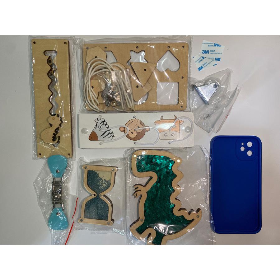 High-Quality 7Pcs/Set High-Quality Busy High-Quality Board High-Quality Accessories High-Quality Montessori High-Quality Education High-Quality