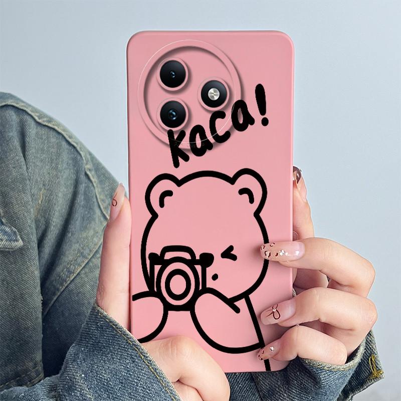 For Itel S24 Phone Case S667LN Cover Soft Silicone Sweet Painted Shell Cartoon Funda Lovely Printed Protective Casing Coque