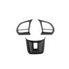 For MG ZS MGHS RX5 MG3 MG5 MG6 Car Steering Wheel Frame Sticker Inner Steering Wheel Decoration Trim Cover Accessories