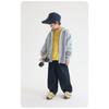 Boys Fleece Lined Hooded Zip Up Cardigan Warm Kids Outerwear Coat