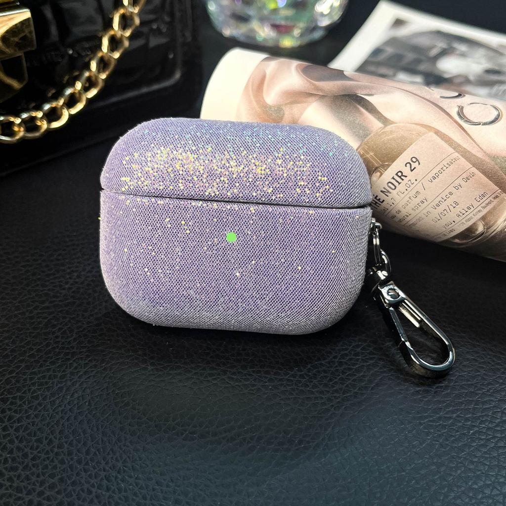 Glitter Sequin Earphone Cover for AirPods 1 /3 Generation Full Bag with Buckle Iphone Earphone Case Pro2