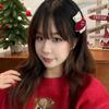 Christmas Plush Doll Hair Clip - Cute, Versatile, Decorative Side Clip for Girls