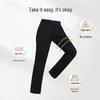 Langdeng Men's Business Casual Stretch Straight Leg Pants