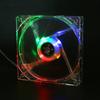 12cm USB LED Transparent Bunte Licht Lüfter PC Computer CPU Lüfter
