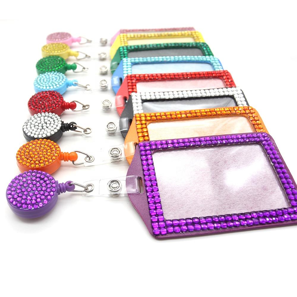 Mix Multicolor Retractable Badge Holder for Teachers and Workers