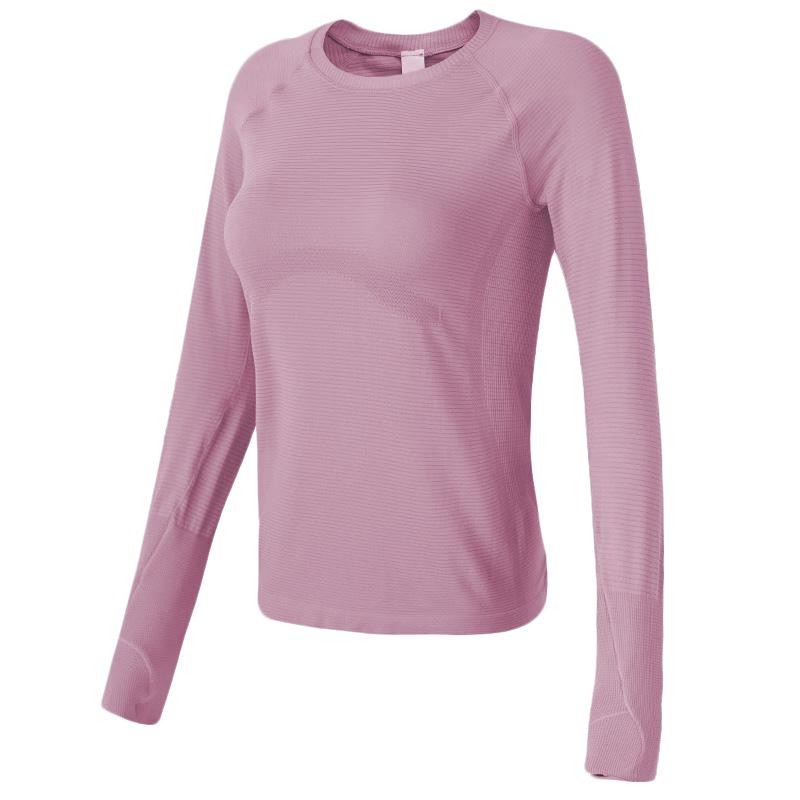 Women's Slim-Fit Long-Sleeve Yoga and Running Top for Autumn and Winter