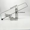 Aluminium Alloy Fixed Knife Sharpener Professional Woodwork Grinding System Rotation Adjustment Angle Sharpening Stone