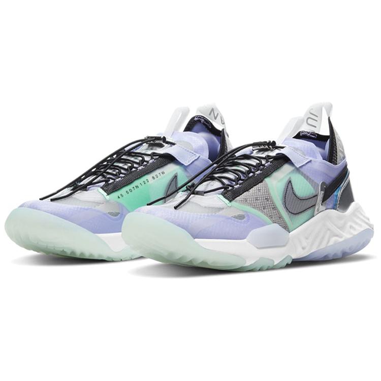 New JORDAN Delta Breathe Purple Brilliant Green Women's DJ5200-109