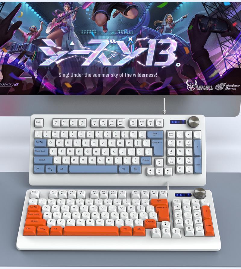 K93 Wired Gaming Keyboard - 93-Key RGB Mechanical Keyboard