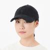 Hat Cap 6 Panel Washed Corduroy Cap BK [New Balance] (LAH43005) (Black)