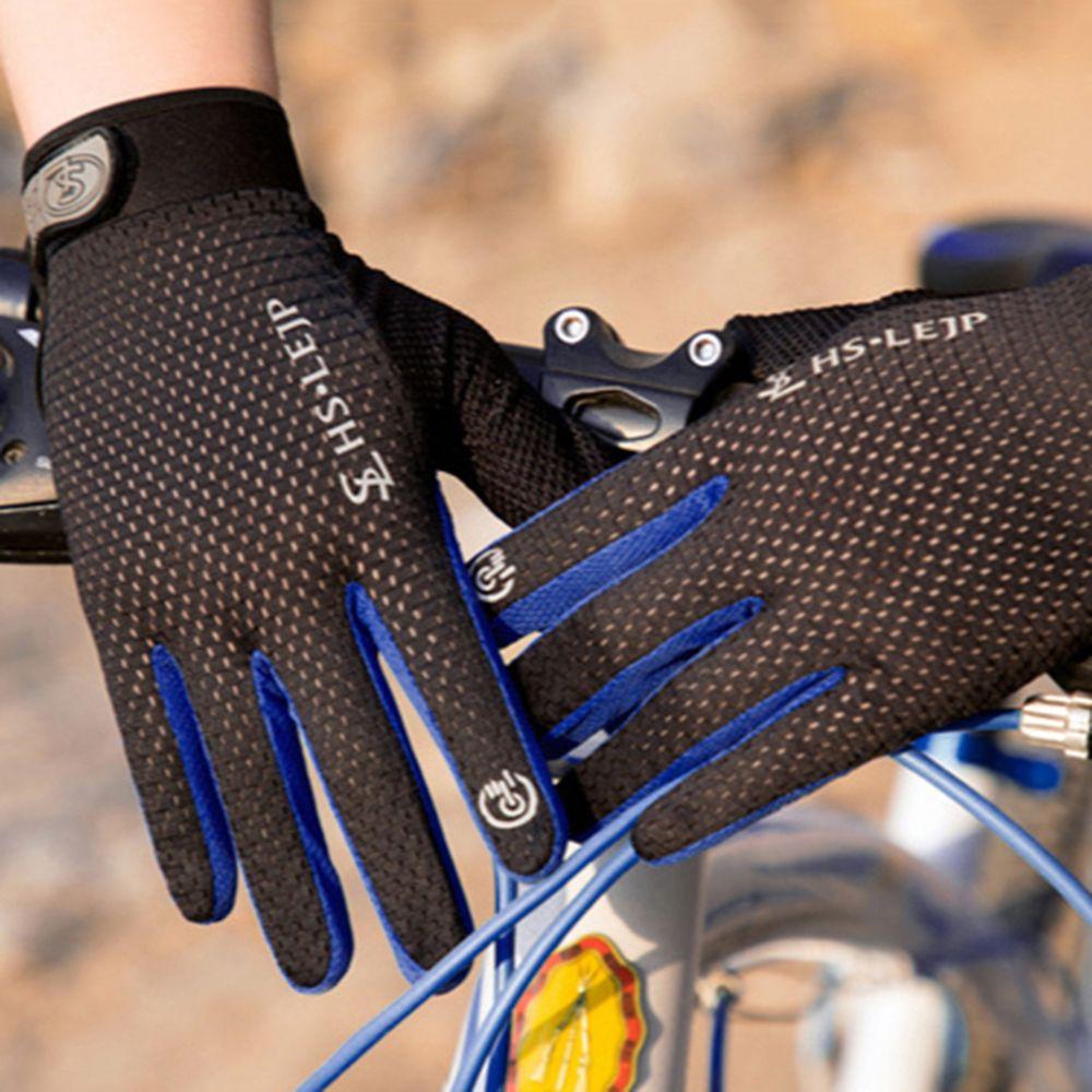 Screen Gloves Outdoor Sport Anti-skid Mittens Full Finger Gloves Fishing Gloves Protective Mittens