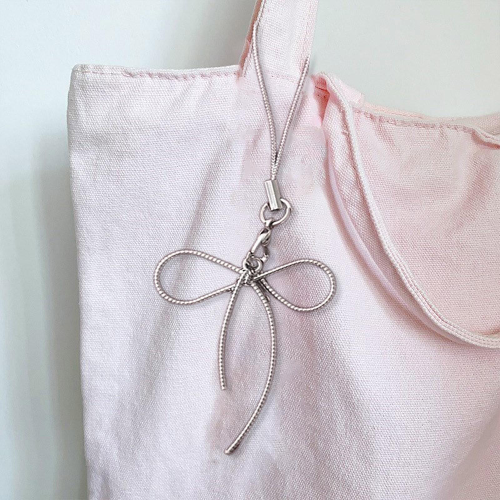 Модная цепочка для мобильного телефона с бантом — фото 4