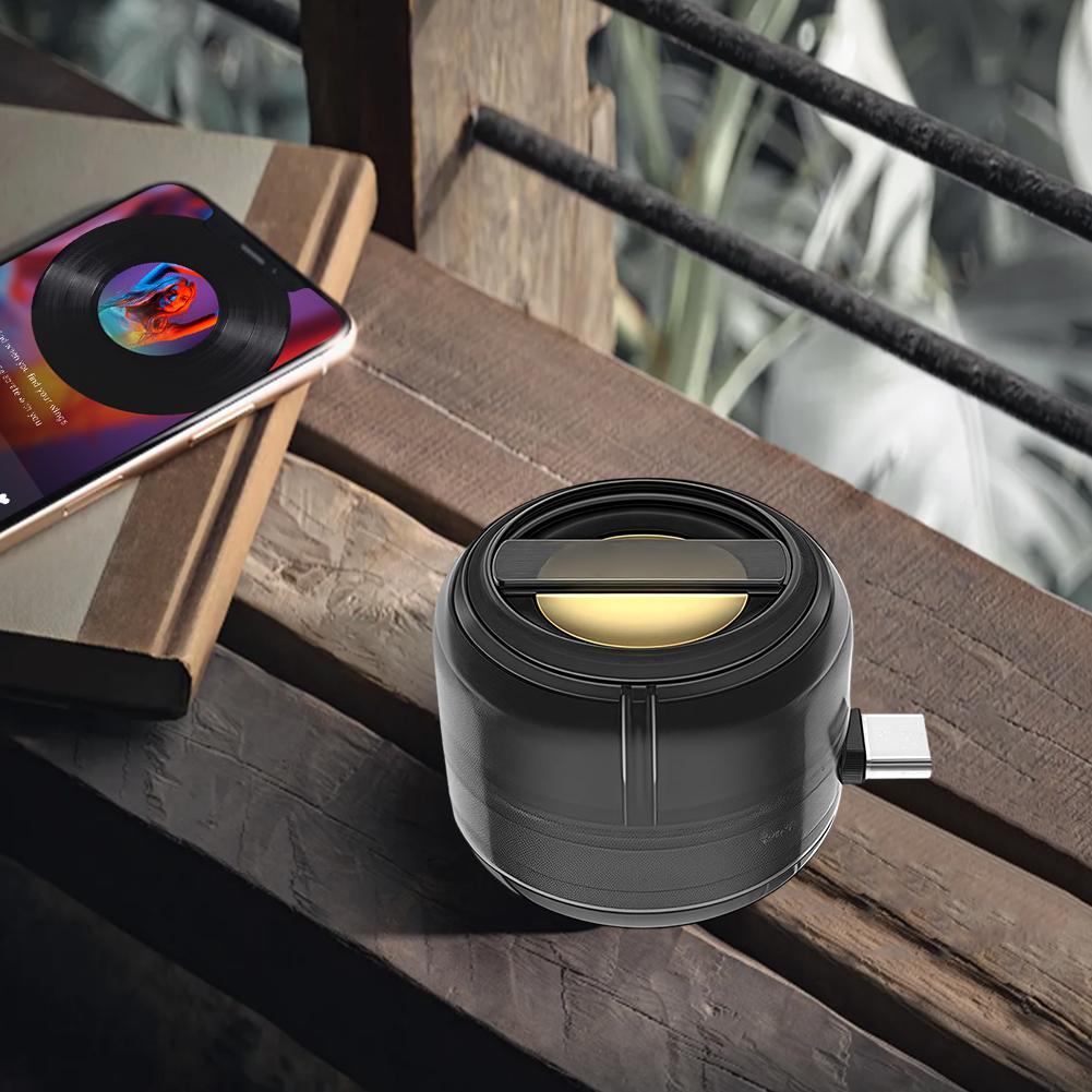 Mini Wireless Bluetooth Speaker Compact Lightweight Perfect for Travel Portable Audio Device for Music and Calls Accessroy