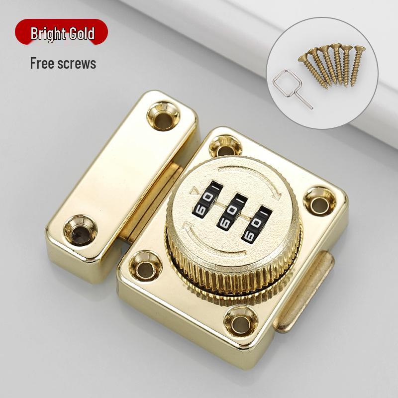 

Thickened No-Drill Password Lock for Cabinet Doors and Drawers