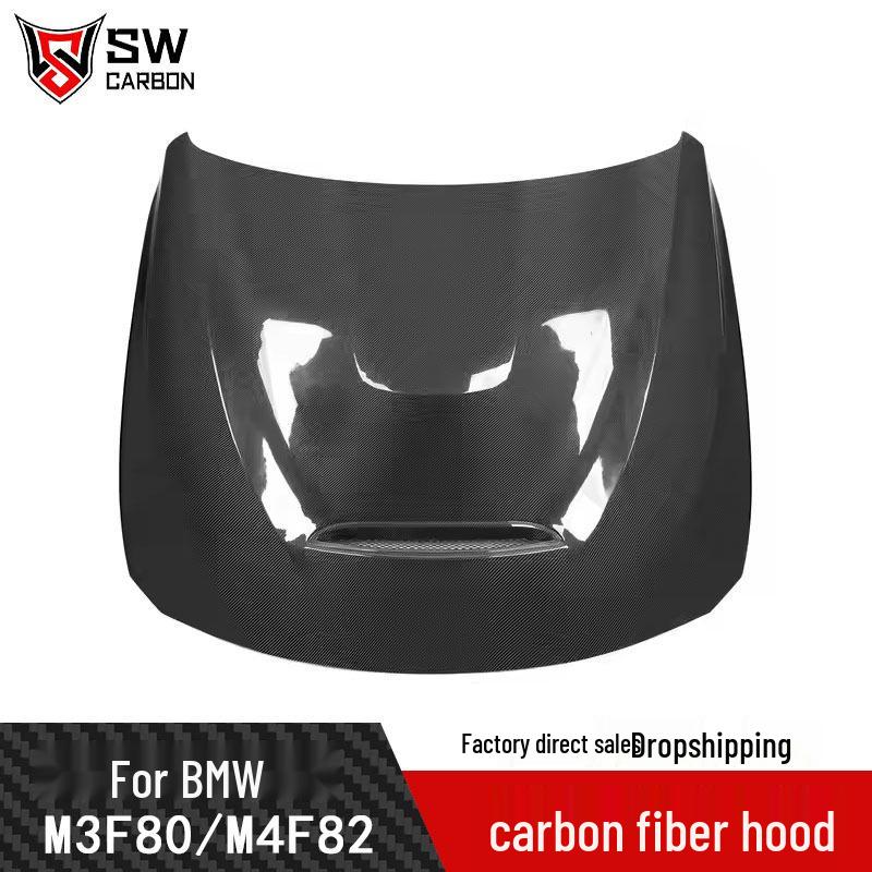 BMW M3 F80/M4 F82 Carbon Fiber Hood Cover (2013-2019)