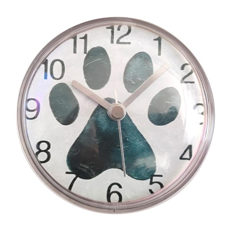 

Silents Waterproof Bathroom Clock, Shower Clock, Wall Clock, Suction Cup Wall Clock, Kitchen Clock Easy Reading Gift