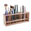 Wooden Frame Watercolor Brush Rack Household Desk Organizer Cosmetic Brushes Shelf  Colored Pencils