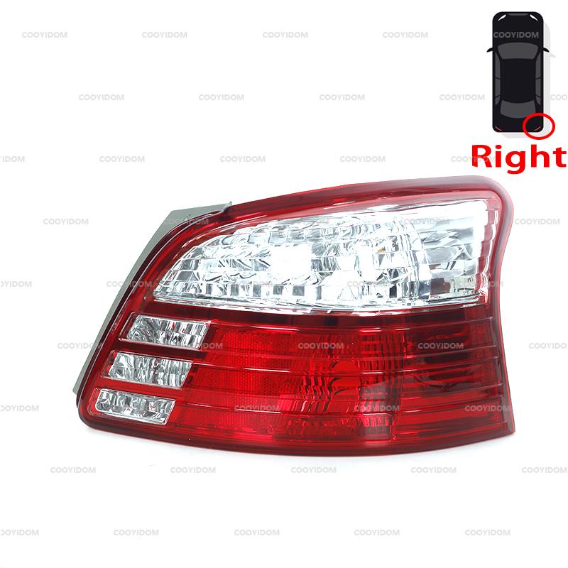 Car Rear Tail Light Turning Signal Brake Lamp Assembly Without Bulbs For Toyota Vios 2010 2011 2012 2013