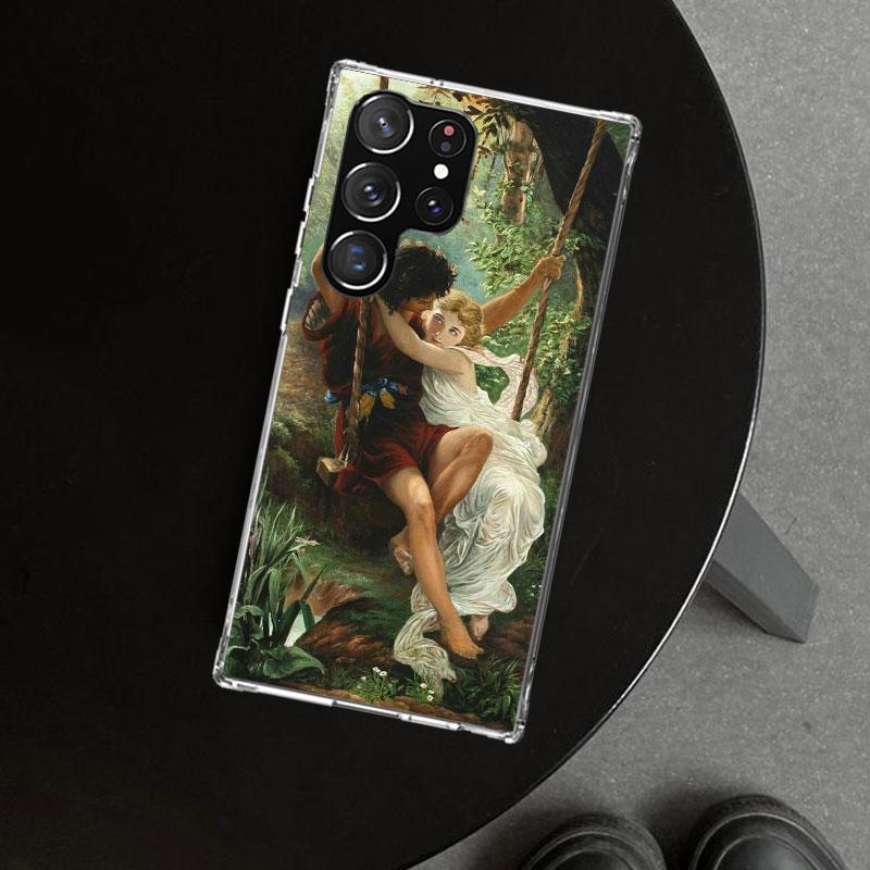 

Paint Art Renaissance Phone Case Cover for Samsung Galaxy S26 S25 Edge S24 S23 Ultra S22 Plus S21 FE S20 + Art Customized Fundas Samsung S23 Plus