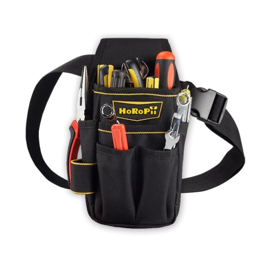 HoRoPii Waist Bag, DIY Tool Bag, Waist Bag, Work Tool Bag [Professional Craftsman Specifications] (1)