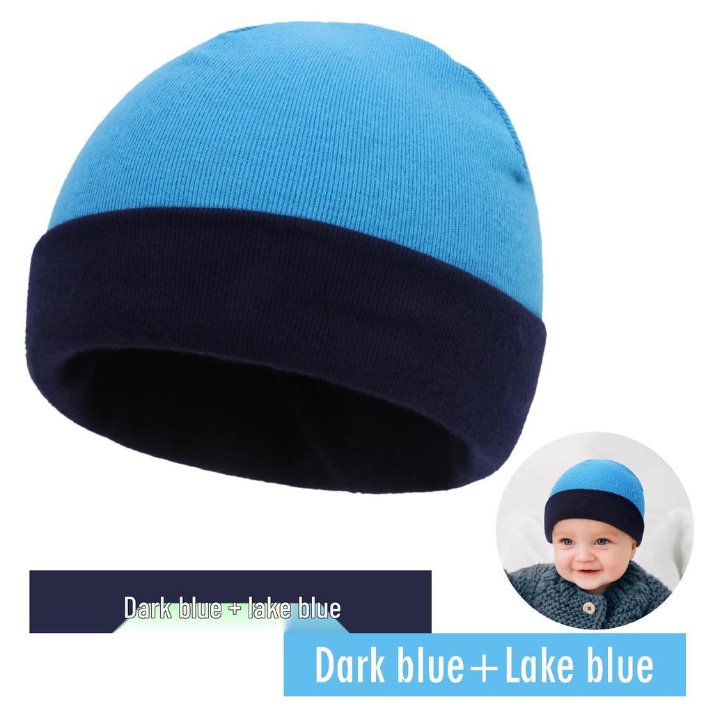 Matching Color Brushed Cap for Newborns: Spring, Autumn & Winter Styles, Double Size, 28 Colors