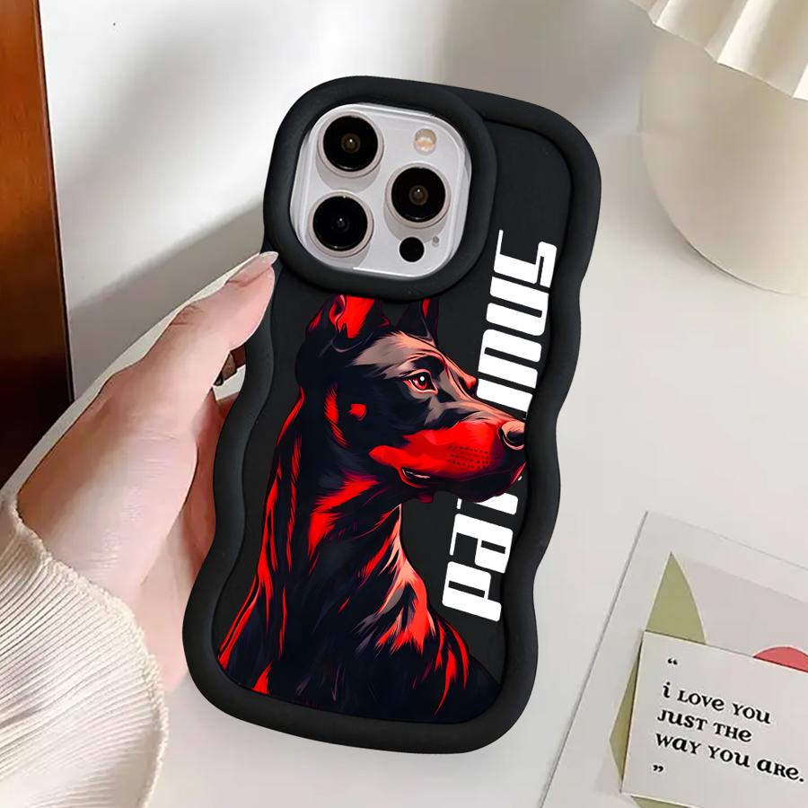 Cool Dog Case for iPhone 11 14 15 Plus 13 XR 16 Pro Max 8 12 17 Air Soft Phone Cover