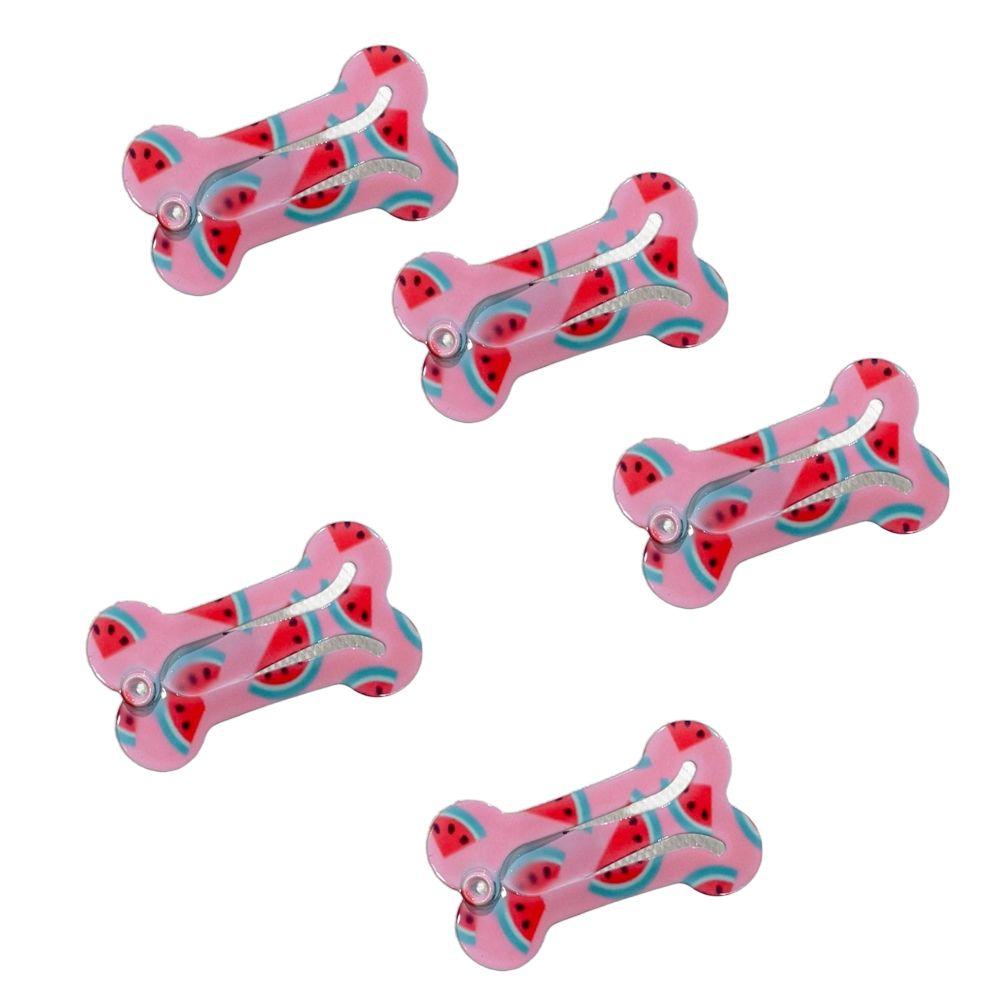 Gitter, Streifenmuster für kleine Hunde Haustier-Haarspange Katze Pflegezubehör Schnapp-Haarspangen Hunde-Haarspange