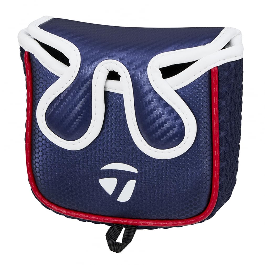 TaylorMade Austec Putter Cover, Mallet, Black/Red, Men's, 25SS