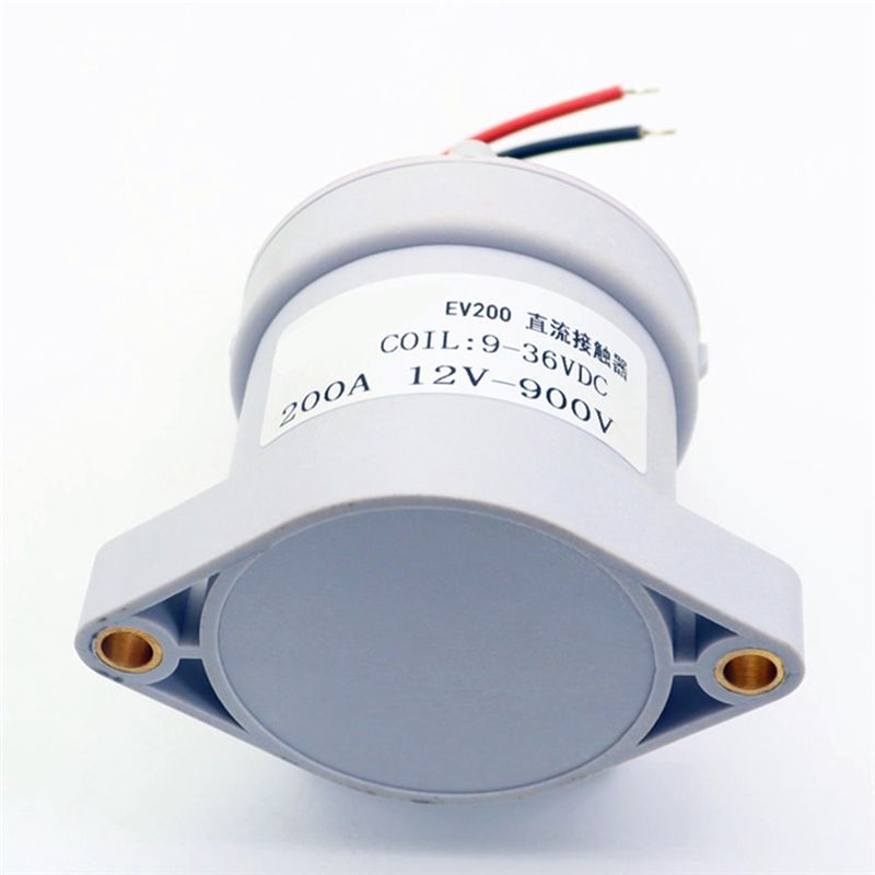 Portable EV200A Vacuum High Voltage DC 12V Contactor 24V Automotive Relay Universal