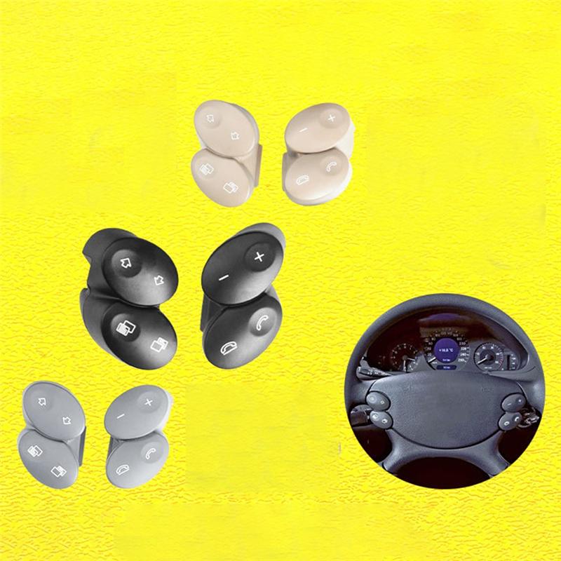 Steering Wheel Multifunction Switch 1Pair Phone Volume Button 230810 For W211 W463 W219 W209 W230 B