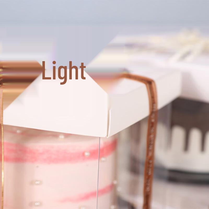 Changbaosen Transparent Barbie Cake Packaging Box