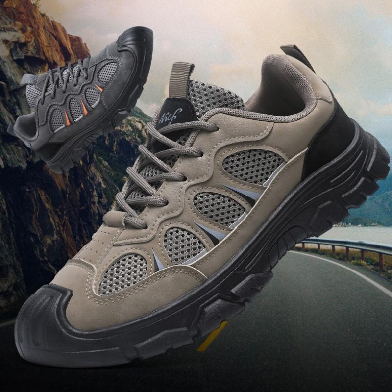 Men's Spring and Autumn Hiking Sports Shoes Casual Non-slip Outdoor Travel Shoes