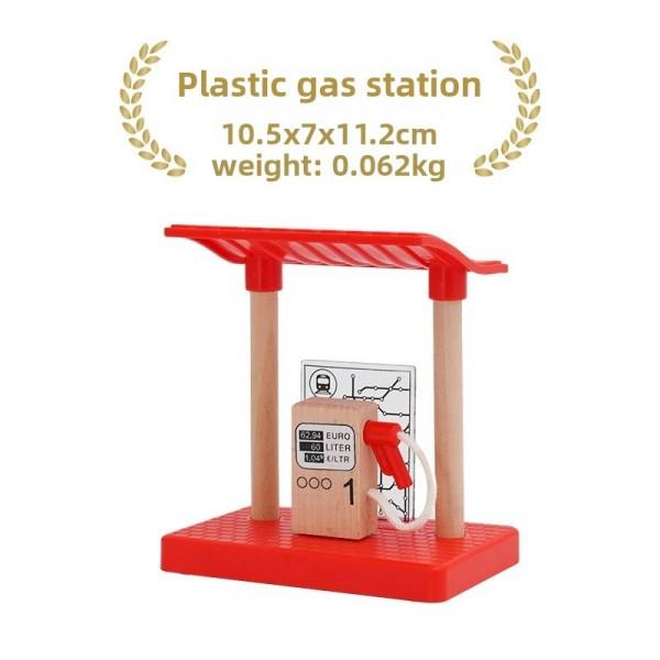 All Kinds Wooden Tunnel Station Platform Wooden Train Track Accessories fit for Brand Wooden Railway Track Toys for Children