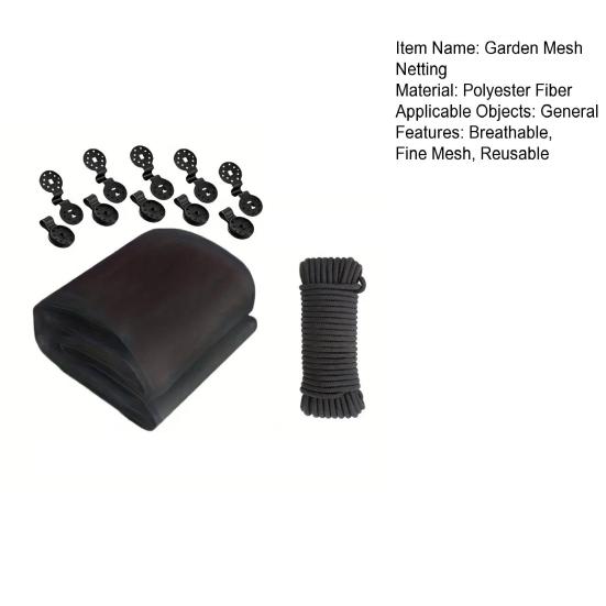 Plasă de grădină Bird Barrier Husă respirabilă pentru plante Plasă reutilizabilă Barieră pentru protejarea legumelor, fructelor, florilor de păsări