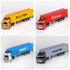 Zinc Zinc Alloy Transport Vehicle Toy Plastic Kids Toys Container Transport Truck Toy  Parent-child