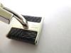Authentic LOUIS VUITTON Damier Graphite Steel Black Leather Cufflinks Cuffs #9686  Seller Refurbished