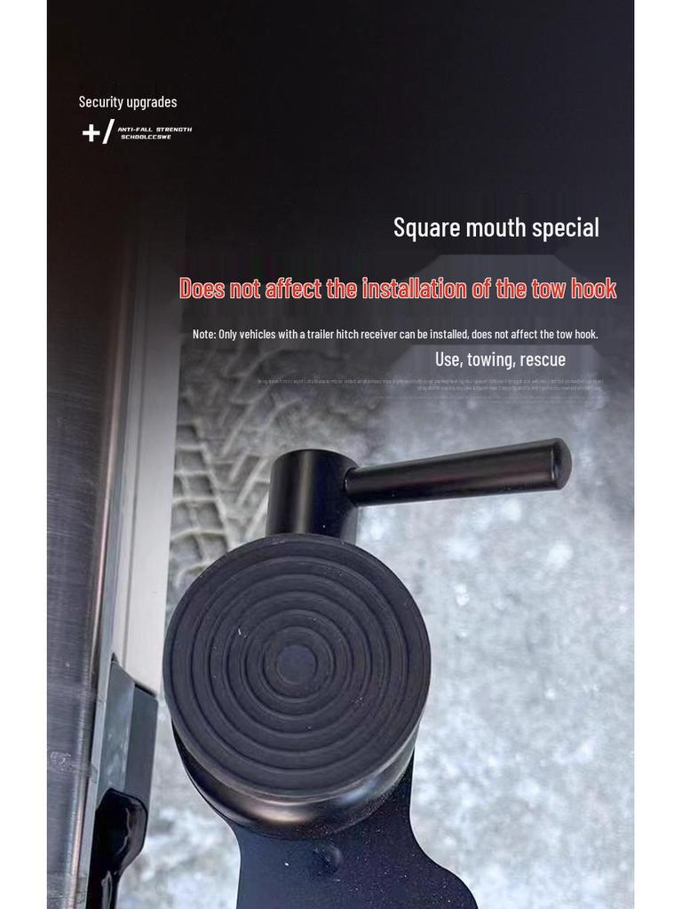 Tank 500hi4t Spare Tire Lifter & Mounting Bracket for Square Mouth Trailers