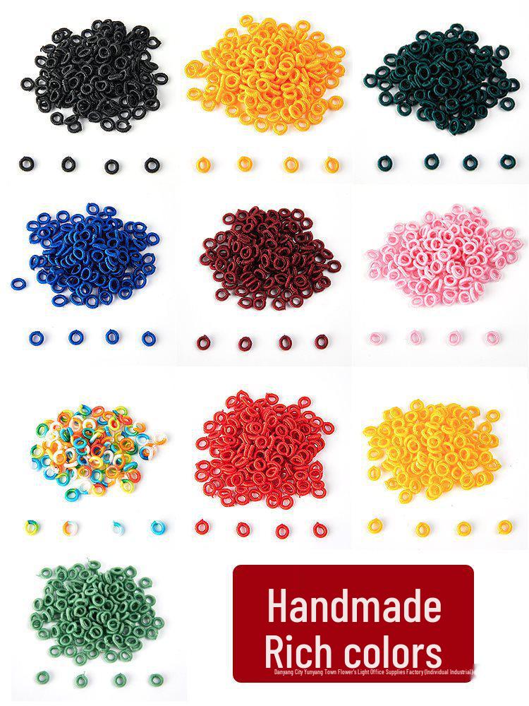 Colorful Handmade Pineapple Knot Bracelet Kit: Red String & Braided Rope Materials