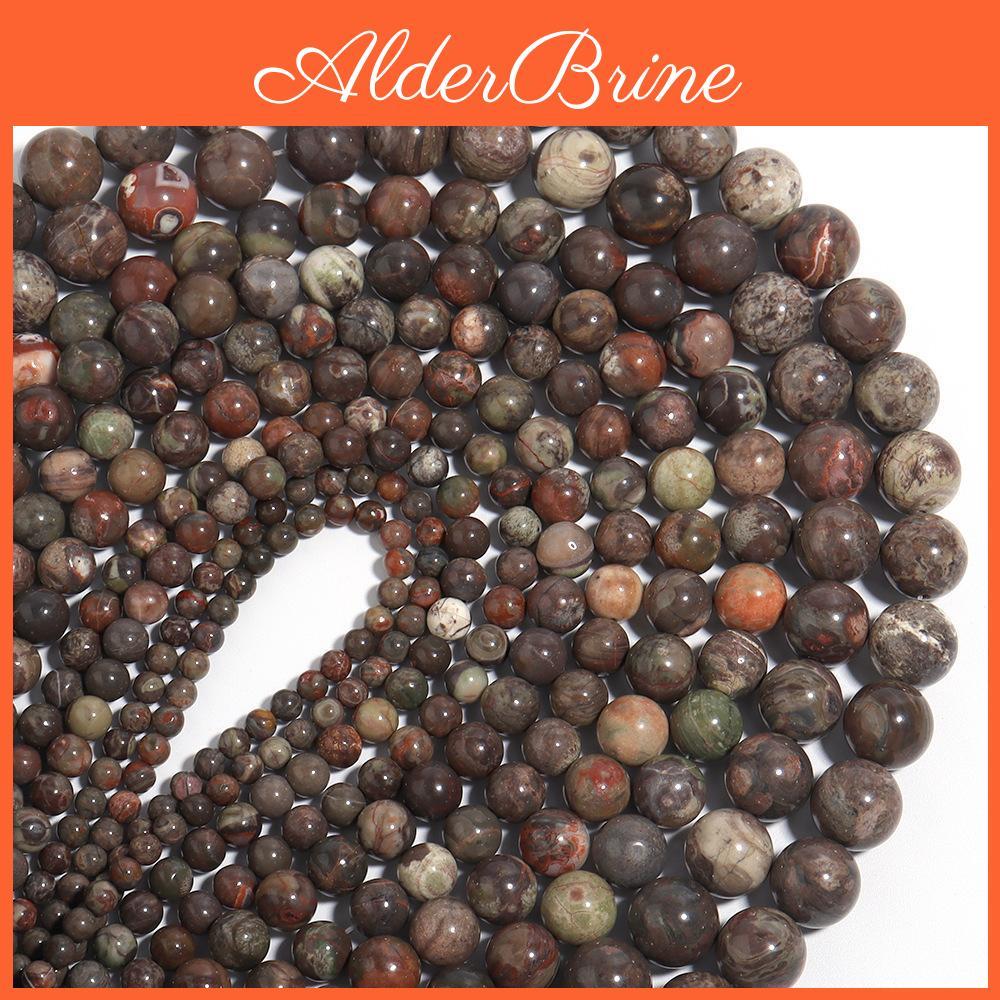 Beads Agate Loose Spacer Sea Stone Beads 15strand 4681012mm For Jewelry Making Diy Bracelets