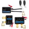DC 12V Automatic Power Shut Off Switch Disconnect Switch 260A Remote Battery Cut Off Switch for Car SUV for Car Truck SUV