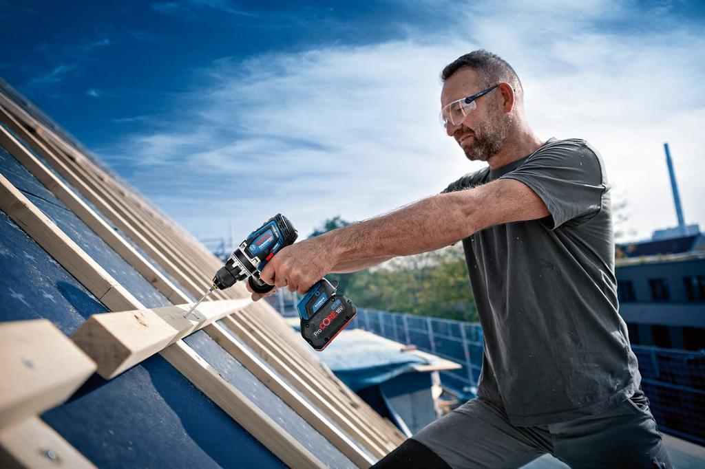 Bosch Professional 18V Cordless Vibratory Driver Drill Blue (Body Only) GSB18V-150CH
