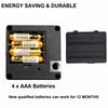 Durable Anti-Theft Electronic Drawer Locks Invisible Sensor RFID NFC Cabinet Lock Polished Plastic Hidden Electronic Drawer