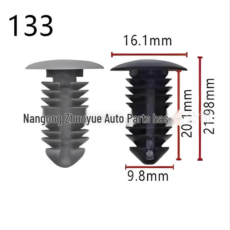Nylon Car Mudguard & Bumper Clips for Chrysler and Ford