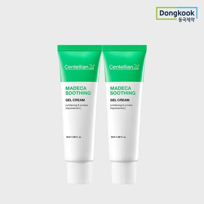 CENTELLIAN24 Madeca Łagodzący Krem Żelowy 50ml 2szt Ekstrakt z Centella Asiatica