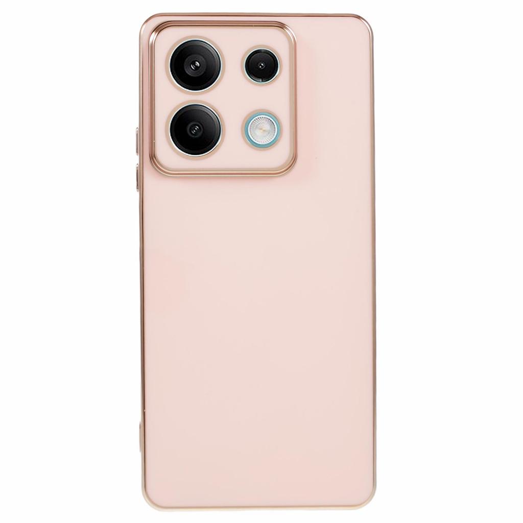 For Xiaomi Redmi Note 13 5G/Note 13R Pro 5G Case 6D Electroplating TPU Phone Cover Camera Lens Protection