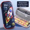 3D Multifunctional EVA Pencil Case - Large Capacity for Students