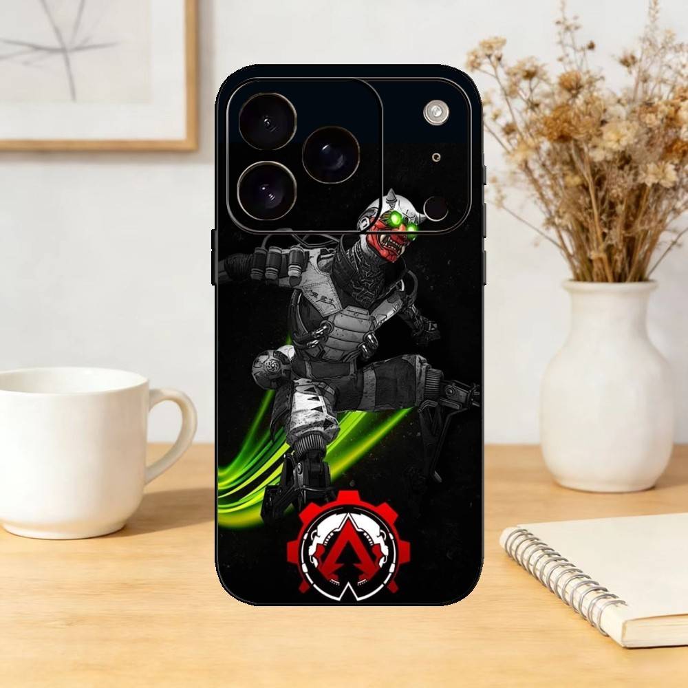 Video Game A-Apex L-Legends Phone Case Silicone black Soft For IPhone 17,16,15,14,13,12,11,SE,Plus Pro Max