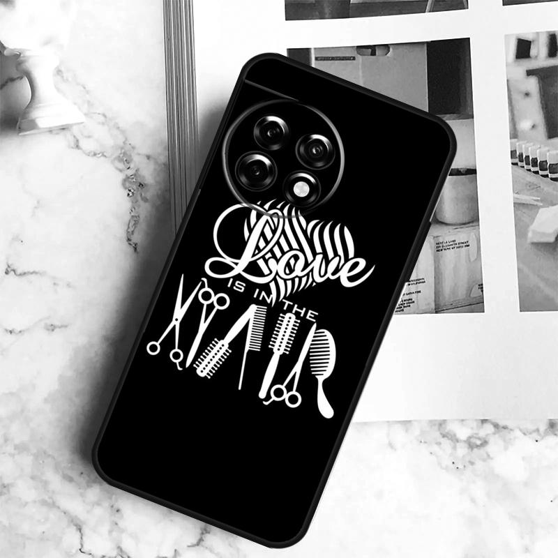 Hair Stylist Hairdresser Case For OnePlus 12 12R 11 9 10 Pro 10R 9R 8T 10T Nord 3 CE 2 Lite 2T N10 N20 N30 CE4 Cover