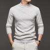 Herren Dicker Jacquard-Strickpullover - Herbst/Winter Warme Basisschicht für Väter mittleren Alters